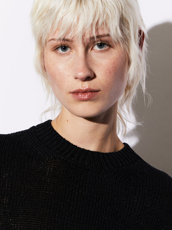 Girocollo in Lino e Seta