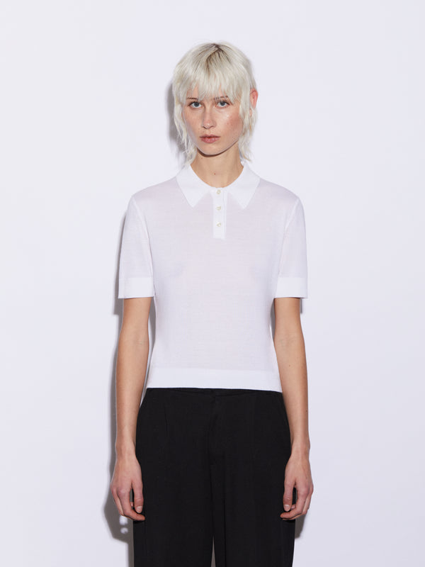 Polo in Micromodal e Seta