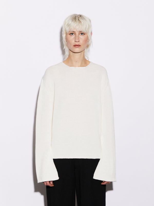 Oversized Crew Neck in Cotton