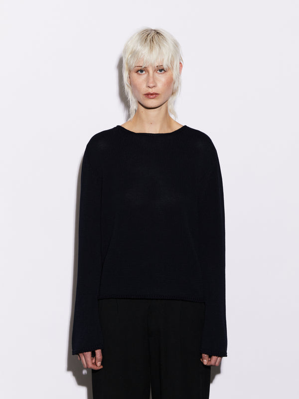 Oversized Crew Neck in Cotton