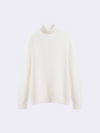 Dolcevita in Maglia Rasata in Cotone