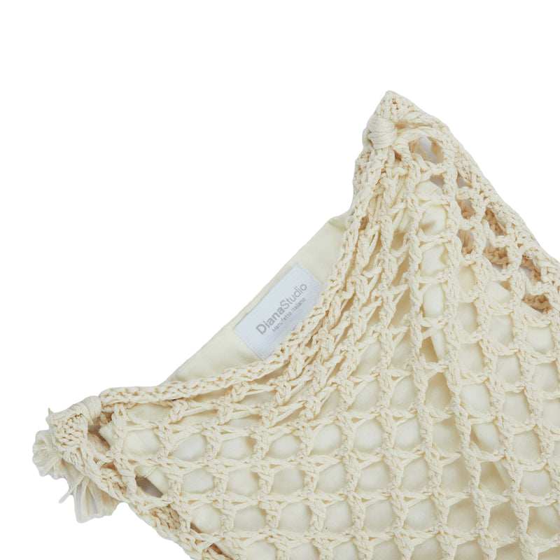 Shopper a rete in Cotone - Variante Piccola - Immagine 2