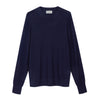 Fine crew neck in Cashmere and Extrafine Merino
