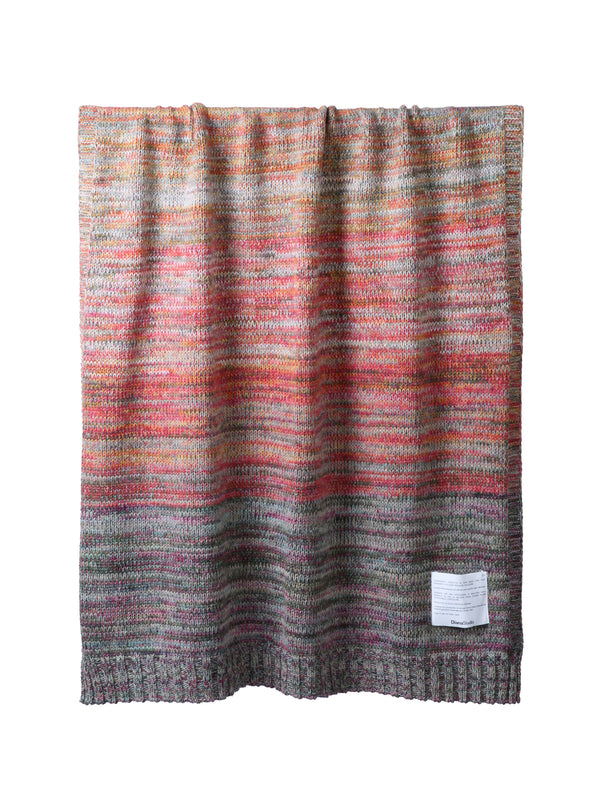 Coperta Circolare con abbinamento di filati [160cm X 95cm]