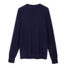 Fine crew neck in Cashmere and Extrafine Merino