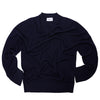 Fine crew neck in Cashmere and Extrafine Merino