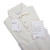 Polo in punto canestro in Cashmere e Lana