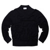 Fine crew neck in Cashmere and Extrafine Merino