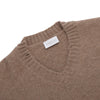 Scollo a V garzato in misto Alpaca