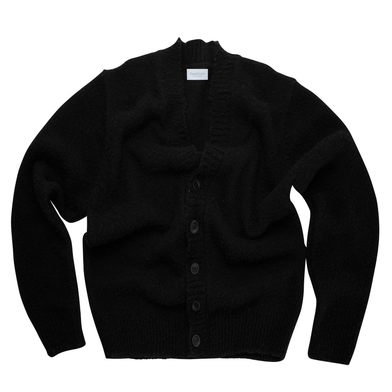 Cardigan oversize con lavorazione Casentino