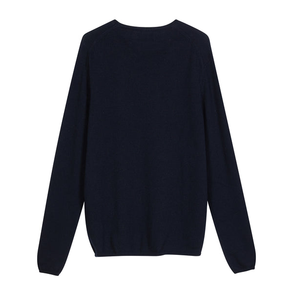 Girocollo fine in 100% Cashmere