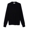 Fine crew neck in Cashmere and Extrafine Merino